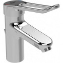 Mitigeur lavabo CERAPLUS 2 avec manette à manette et bonde en métal chromé IDEAL STANDARD