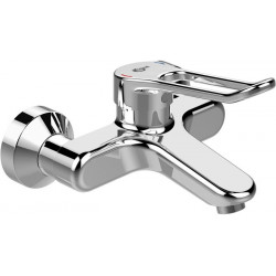 Mitigeur lavabo mural CERAPLUS 2 avec support levier chromé IDEAL STANDARD