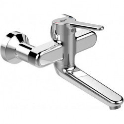 Mitigeur lavabo mural CERAPLUS 2 AP, bec 150 mm chromé IDEAL STANDARD