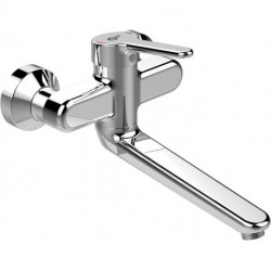Mitigeur lavabo mural CERAPLUS 2 AP, bec 200 mm chromé IDEAL STANDARD
