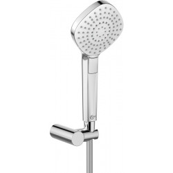 Set de douche à main IDEALRAIN EVO 3 voies, Diamond 115 mm chrome IDEAL STANDARD