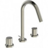 Mitigeur lavabo 3 trous JOY projection 127 mm argent Storm avec vidage IDEAL STANDARD