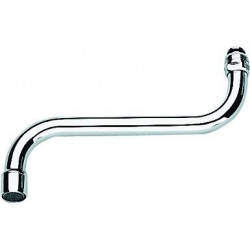 Bec de tuyau COSTA pour mélangeurs muraux de cuisine, saillie 200 mm chromé GROHE