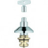 Poignée robinet Grohe pour UP vannes DN 32 1 1/4 pouce chromé 
