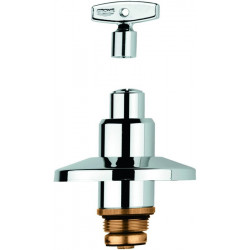 Poignée robinet Grohe pour UP-vannes DN 20 3/4 pouce chromé 