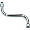 Bec de tuyau COSTA pour mélangeurs muraux de cuisine, saillie 200 mm chromé GROHE