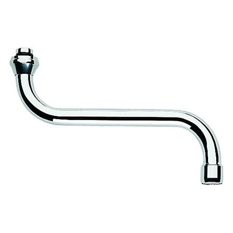 Bec en S 1/2 pouce saillie 200 mm chrome GROHE