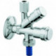Vanne d'équerre combinée Grohe WAS DN 10 chromé 
