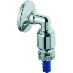 Raccords coudé DN 15 chromé 