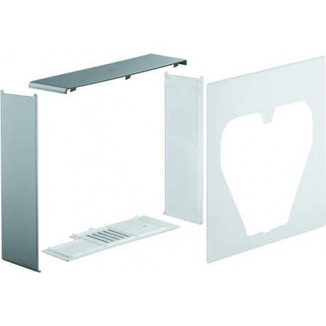 Set de panneaux pour WC douche Sensia IGS blanc alpin/blanc alpin