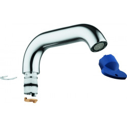 Bec verseur 13373000 Essence chrome pour mitigeur lavabo EH taille M GROHE