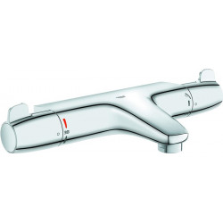 Mitigeur thermostatique de bain GROHTHERM SPECIAL DN 15, poignées à oreilles ergonomiques en métal chromé GROHE