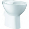 WC sur pied à fond creux BAU KERAMIK blanc alpin sans bride GROHE (Par 12)