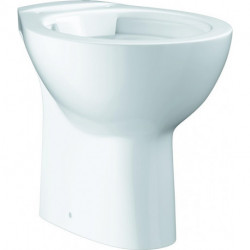 WC sur pied à fond creux BAU KERAMIK blanc sans bride GROHE