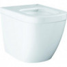 WC sur pied à fond creux Grohe EURO Ceramique sans bord blanc alpin