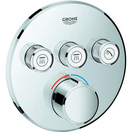 Smartcontrol Mixer Façade Ronde 3Sc