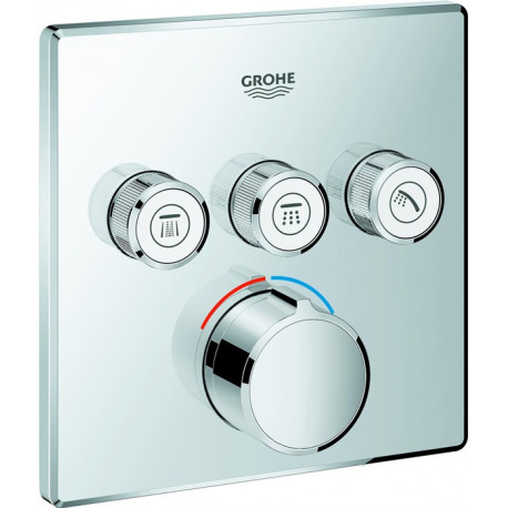 Smartcontrol Mixer Façade Carrée 3Sc