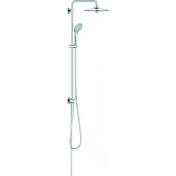 Système de douche Grohe EUPHORIA SYSTEM 260 avec conversion pour montage mural chrome