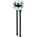 Bouton poussoir 2 volumes GROHE 49526 pour réservoir en céramique chrome