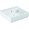 Cube Ceramic Lavabo Suspendu 50
