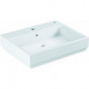 Cube Ceramic Lavabo Monté Sur Plan 60