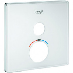 Rosace Grohe SmartControl 49038 carré moon white