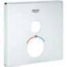 Rosace Grohe SmartControl 49038 carré moon white