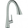 Pommeau de douche 3 jets extractible acier ZedraTouch GROHE