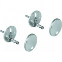 Kit de montage GROHE 49529 pour siège de toilette en céramique et couvercle chrome