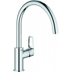 Mitigeur d'évier EH BauEdge chrome bec haut GROHE