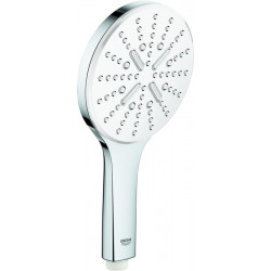 Douche à main Grohe Rainshower 130 SmartActive 26544 moon white/chrom