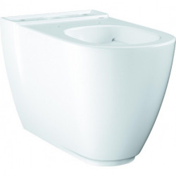 WC sur pied à fond creux GROHE Céramique Essence 39572 Finition PureGuard univ Blanc alpin