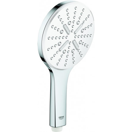 Douche à main Grohe Rainshower 130 SmartActive 26574 9.5l moon white/chrom