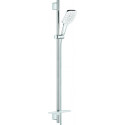 Ensemble de barres de douche Douche à effet pluie RSH 130 SmartActive Cube 26587 900mm 9.5l moon white/chr