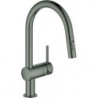 Mitigeur d'évier Minta 32321 C-sortie Douche de rinçage graphite dur