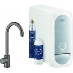 Kit de démarrage mélangeur d'évier BLUE HOME Kit 31498 Bluetooth/WIFI C-graphite dur geb