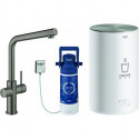 Robinet et Boiler Red Duo 30327 30327 M-Size L-graphite dur
