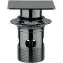 Bouchon GROHE 40565 avec coupelle pour raccord de vidange standard graphite dur
