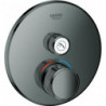 Thermostat GROHE Grohtherm SmartControl 29118 FMS rond 1 ASV graphite dur