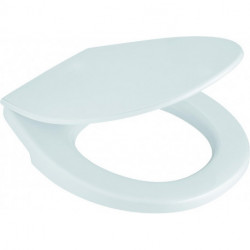 Abattant WC Grohe/couvercle Bau Ceramique 14986 SoftClose pour accessoire WC douche blanc alpin