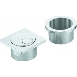 Bouton poussoir GROHE 49538 chromé pour Citerne supérieure