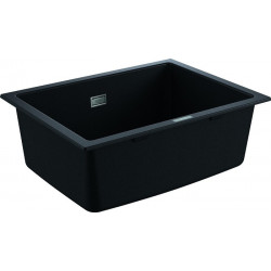 Evier K700 Structure 31655 1 bassin 610x460mm granit noir