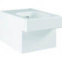 WC suspendu à fond creux Cube céramique sans bride PureGuard blanc alpin GROHE