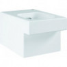WC suspendu à fond creux Cube céramique sans bride PureGuard blanc alpin GROHE