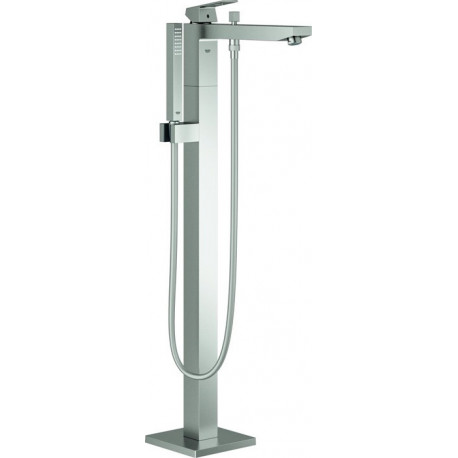 Robinet de baignoire monocommande EUROCUBE DN 15. montage sol acier