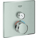 Termostato GROHTHERM SMARTCONTROL angular, 1 válvula de cierre supersteel GROHE