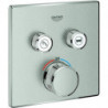 Termostato GROHTHERM SMARTCONTROL angular, 2 válvulas de cierre supersteel GROHE