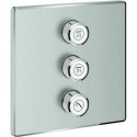 Vanne à encastrer GROHTHERM SMARTCONTROL angulaire, 3 voies superacier GROHE