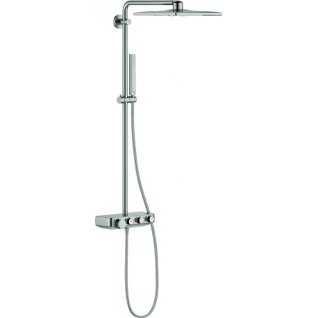 Système de douche EUPHORIA SmartControl System 310 Cube Duo, avec mitigeur thermostatique chromé GROHE