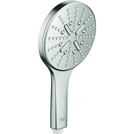 Douche à main RAINSHOWER SmartActive 130 acier
